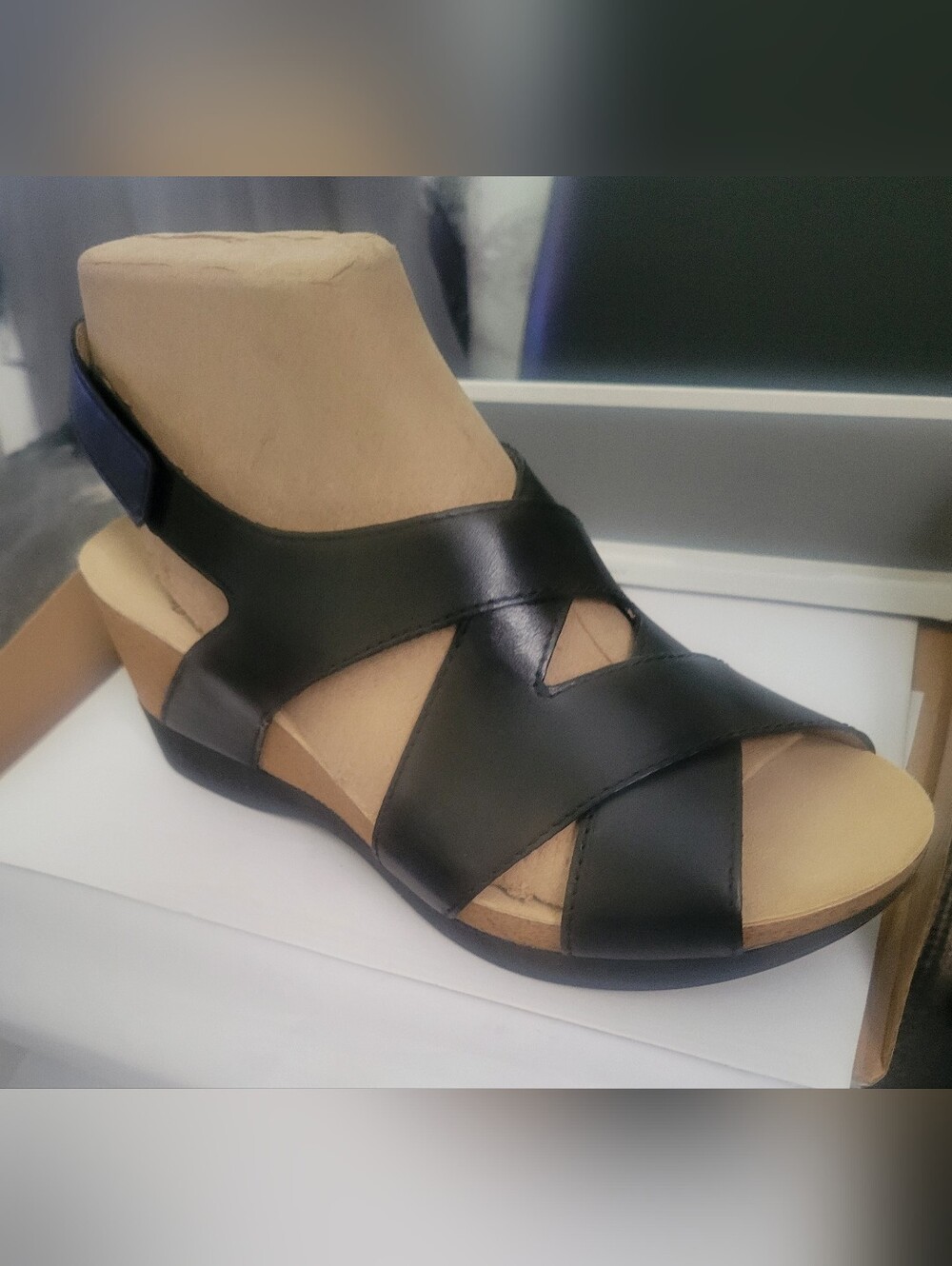 Dansko Blck Shyla Burn Nappa Shoes Brand New In Box Sz 37(US 7 Women).